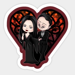 Husband and wife Sticker